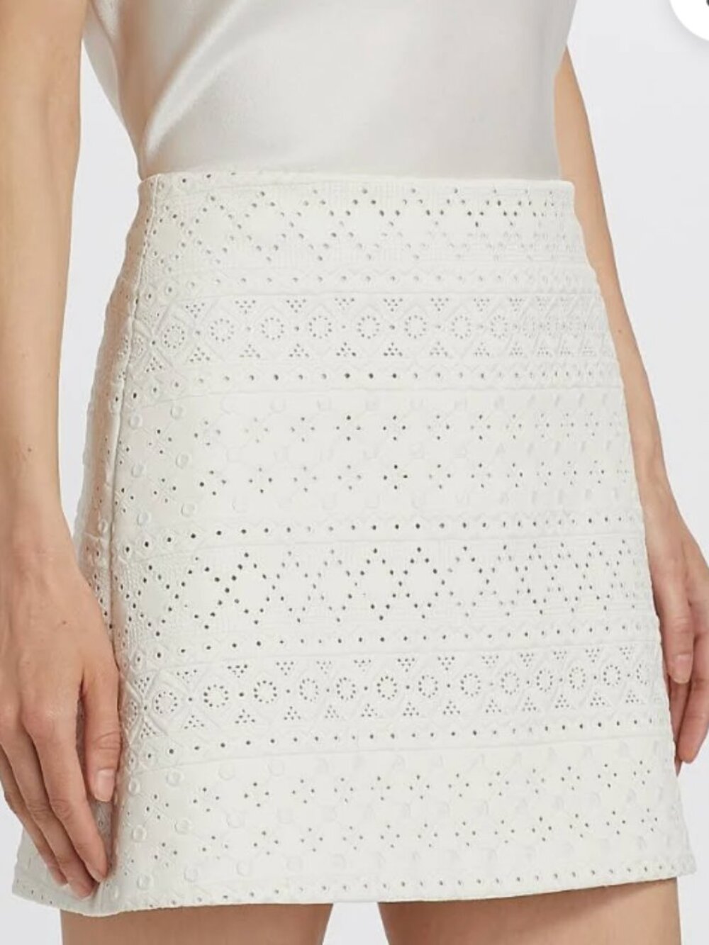 A&O Riley Embroidered Mini Skirt - Picture 4 of 10